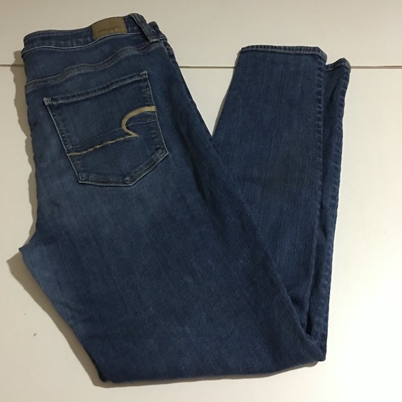 American Eagle Outfitters Denim - American Eagle Super Hi-Rise Jegging Womens Super Stretch Size 12